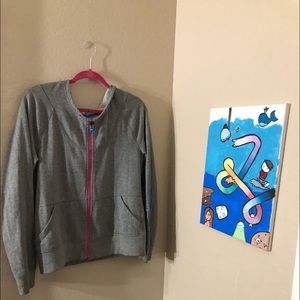 grey comfortable jacket